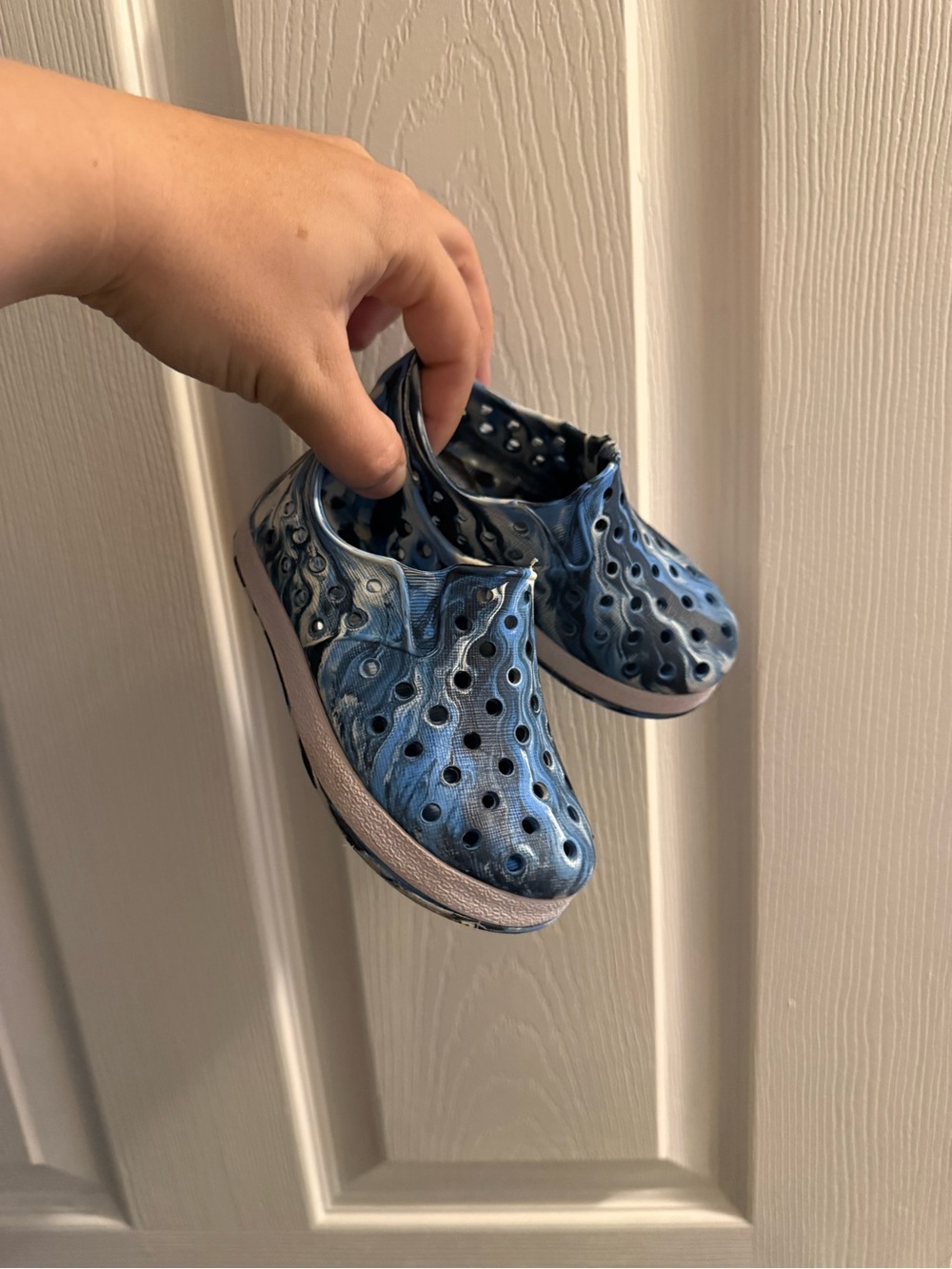 Target Kids Blue Marble Slip-On Water Shoes